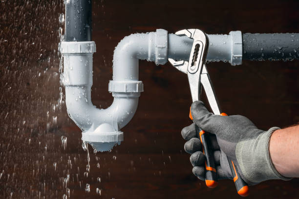 Professional Drain Cleaning technician working in Richmond, MO